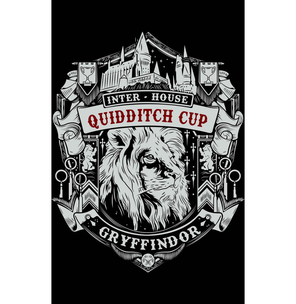 Camiseta Harry Potter Quidditch Cup Gryffindor