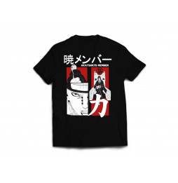 Camiseta Naruto Akatsuki's member