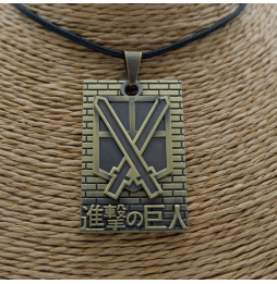 Colgante Shingeki no Kyojin Emblema Tropas de Reclutas