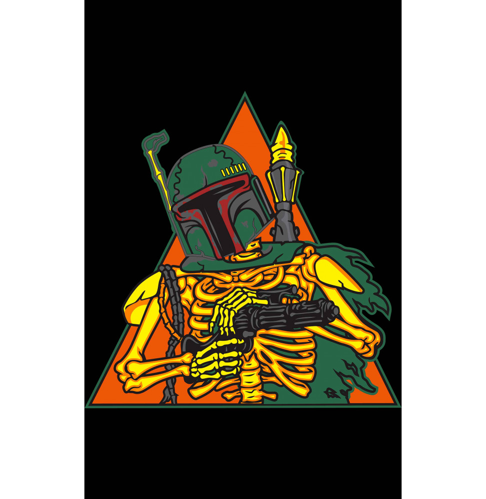 Camiseta Hallowen Mandalorian