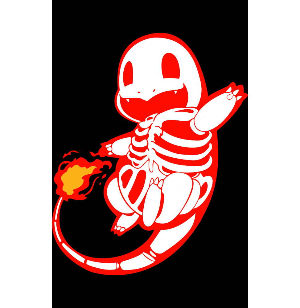 Camiseta Hallowen Pokemon Charmander