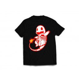 Camiseta Hallowen Pokemon Charmander