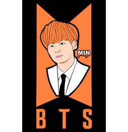 Camiseta BTS Min