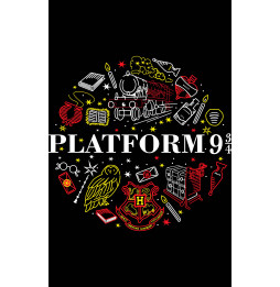 Camiseta Harry Potter Platform 9 3/4