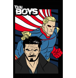 Camiseta The Boys Billy Butcher and Homelander