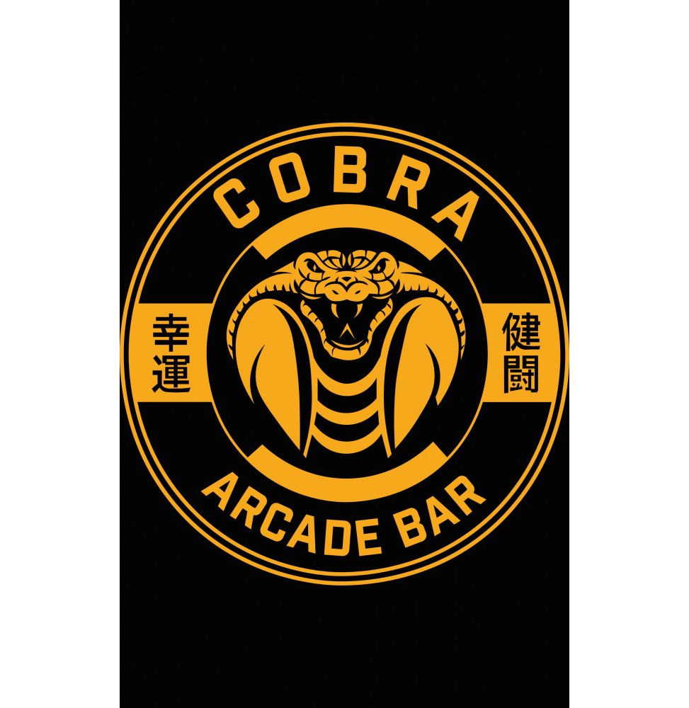 Camiseta Cobra Kai Arcade Bar