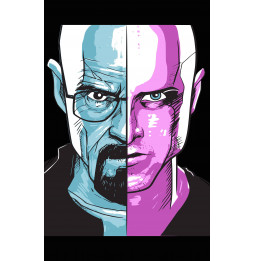 Camiseta Breaking Bad Walter and Jesse