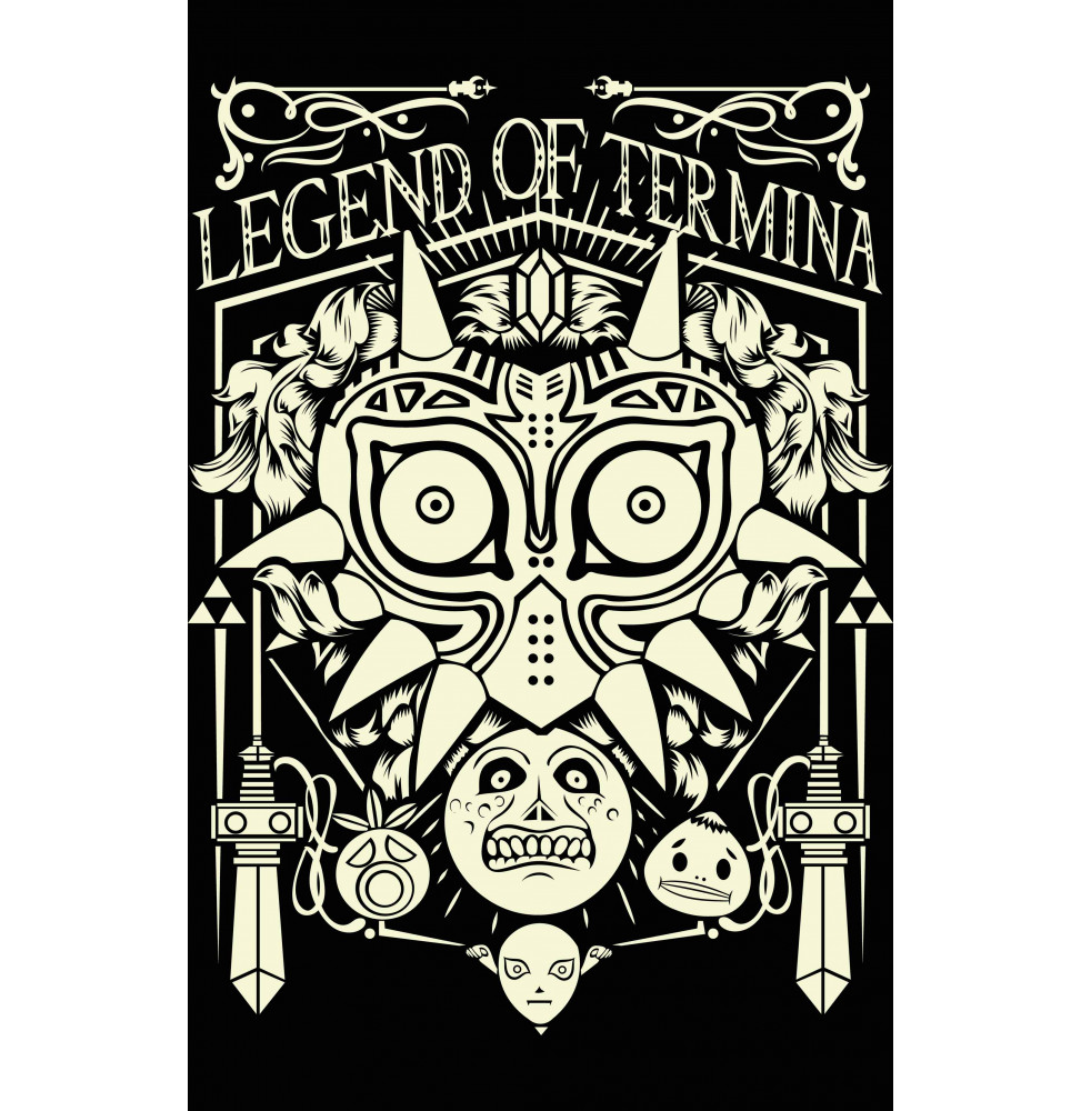 Camiseta Zelda Legend of Termina