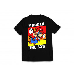 Camiseta Mario Bros Made in the 80s