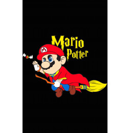 Camiseta Mario Bros Mario Potter