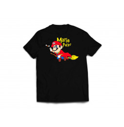 Camiseta Mario Bros Mario Potter