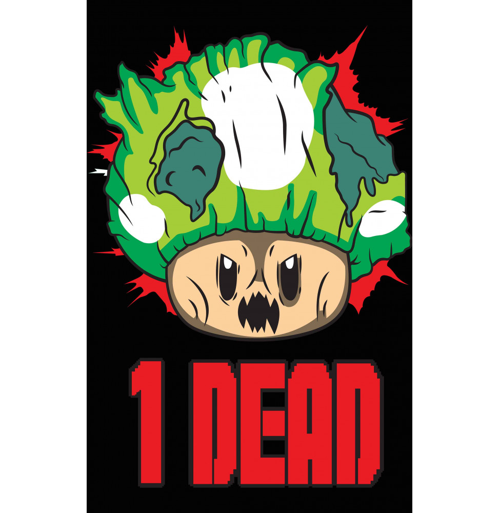 Camiseta Mario Bros 1 Dead