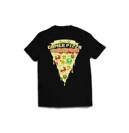 Camiseta Mario Bros Gamer Pizza