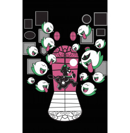 Camiseta Mario Bros Luigi's Mansion