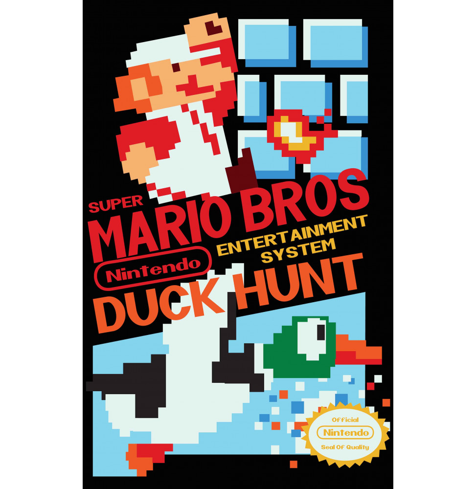 Camiseta Mario Bros Duck Hunt