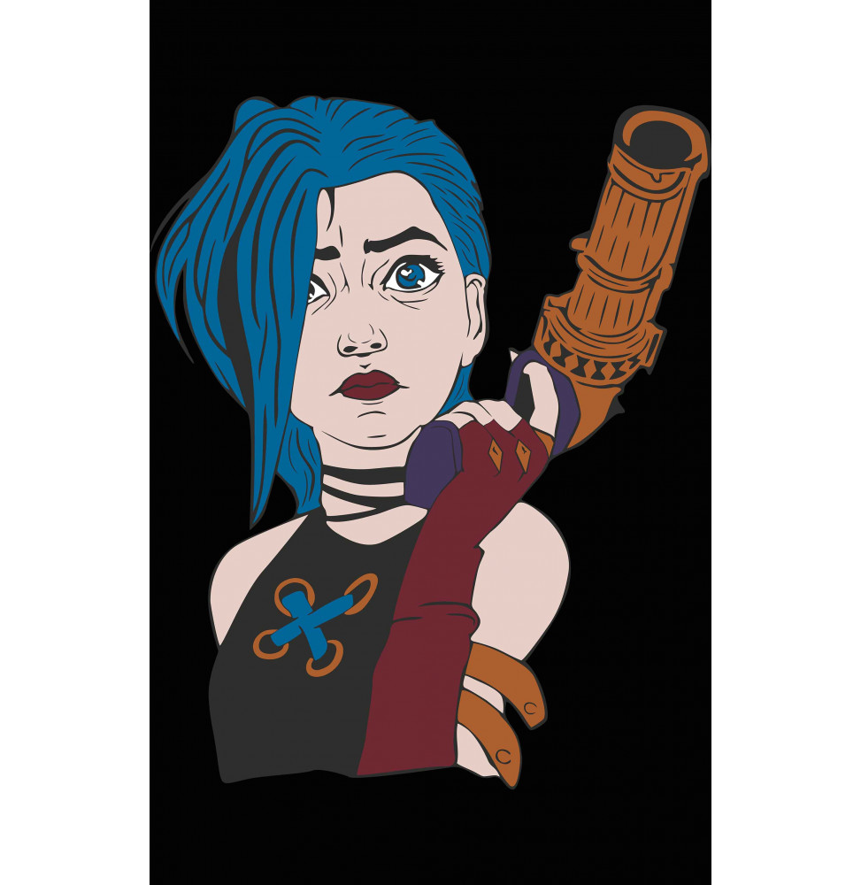 Camiseta League of Legends Jinx