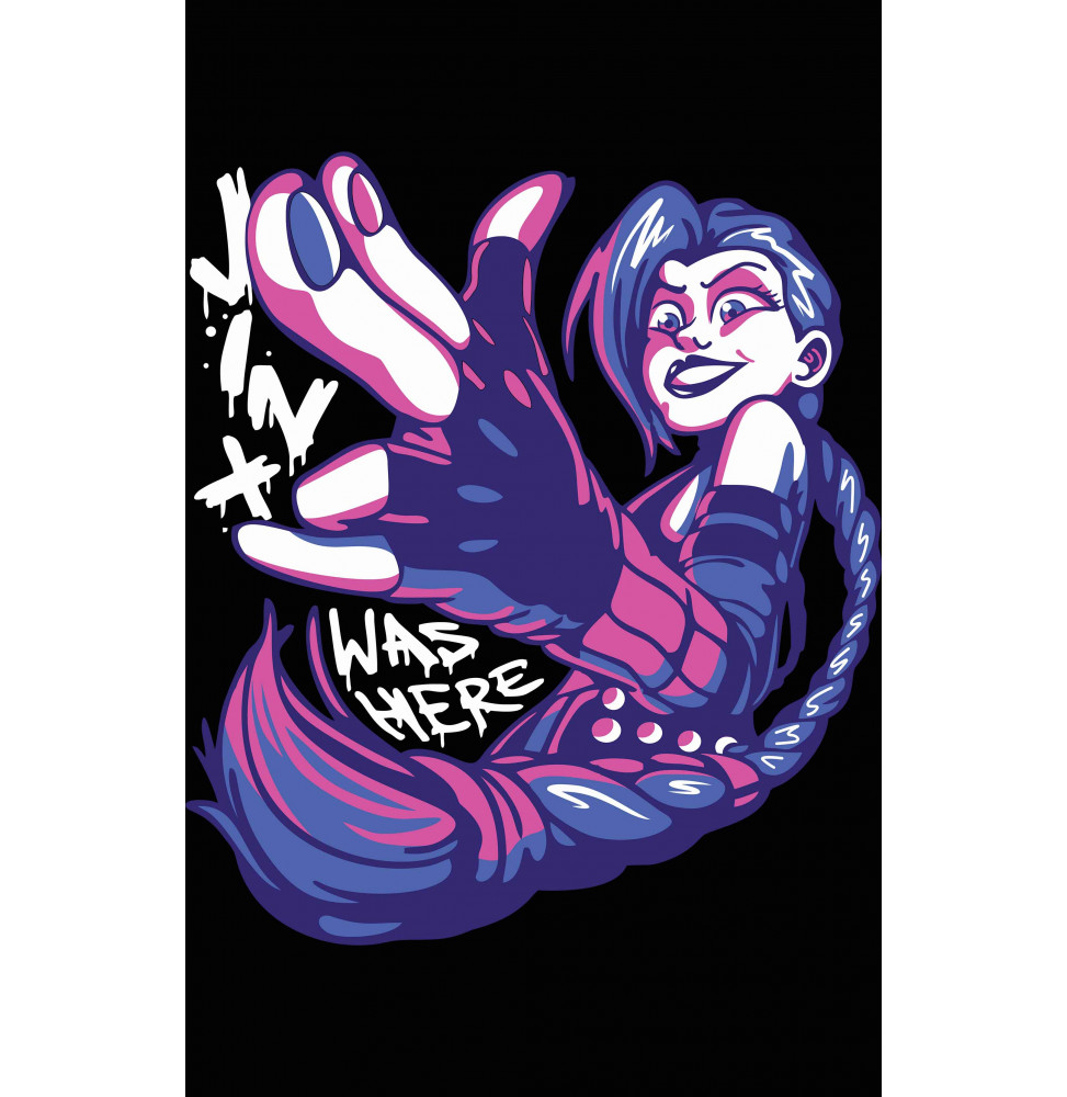 Camiseta League of Legends Jinx