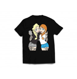 Camiseta Princesas Disney Ana y Elsa