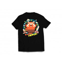 Camiseta Red Panda Power