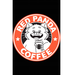 Camiseta Red Panda Coffee