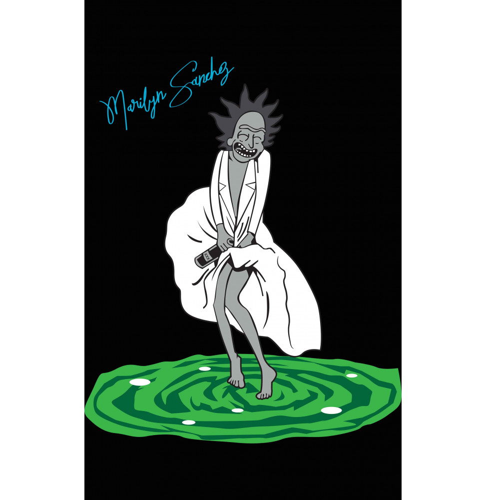 Camiseta Rick y Morty Marylin Sanchez