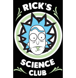 Camiseta Rick y Morty Rick's Science Club