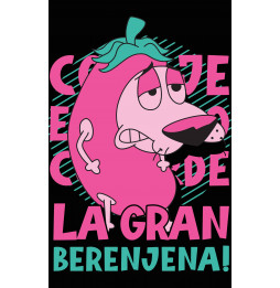 Camiseta Cartoon Network Agallas, el perro cobarde