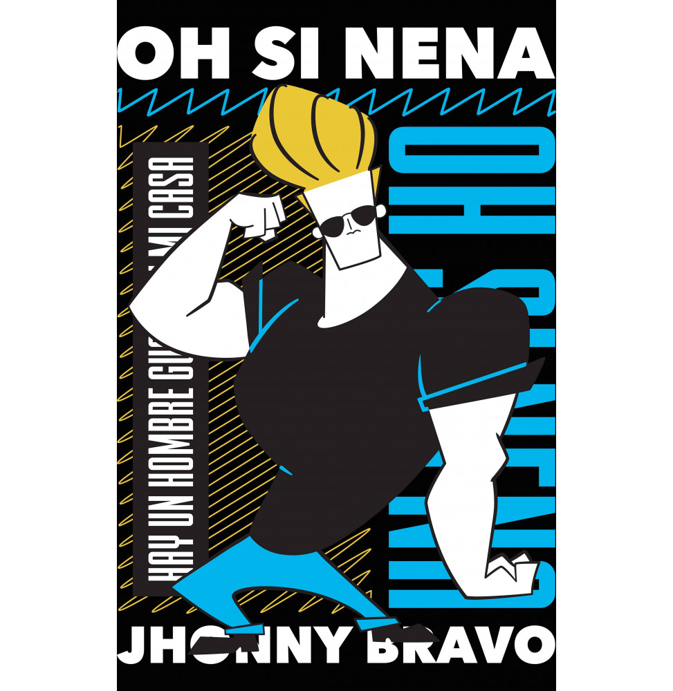 Camiseta Cartoon Network Johnny Bravo