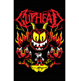 Camiseta Cuphead El diablo