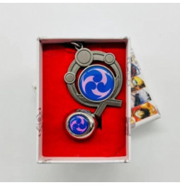 Colgante y Anillo Genshin Impact Azul