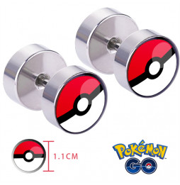 Pendientes Pokemon Pokeball