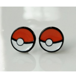 Pendientes Pokemon Pokeball