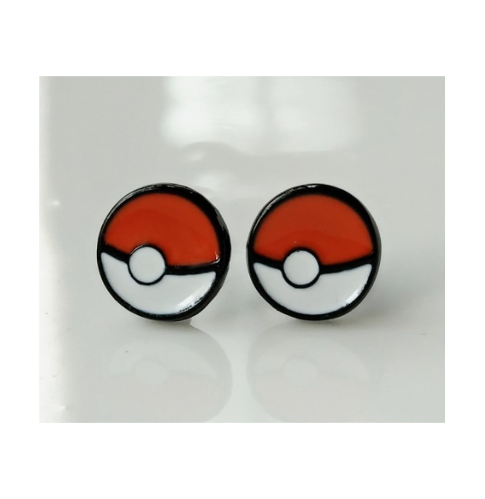 Pendientes Pokemon Pokeball