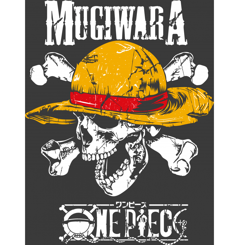 Camiseta One Piece Mugiwara