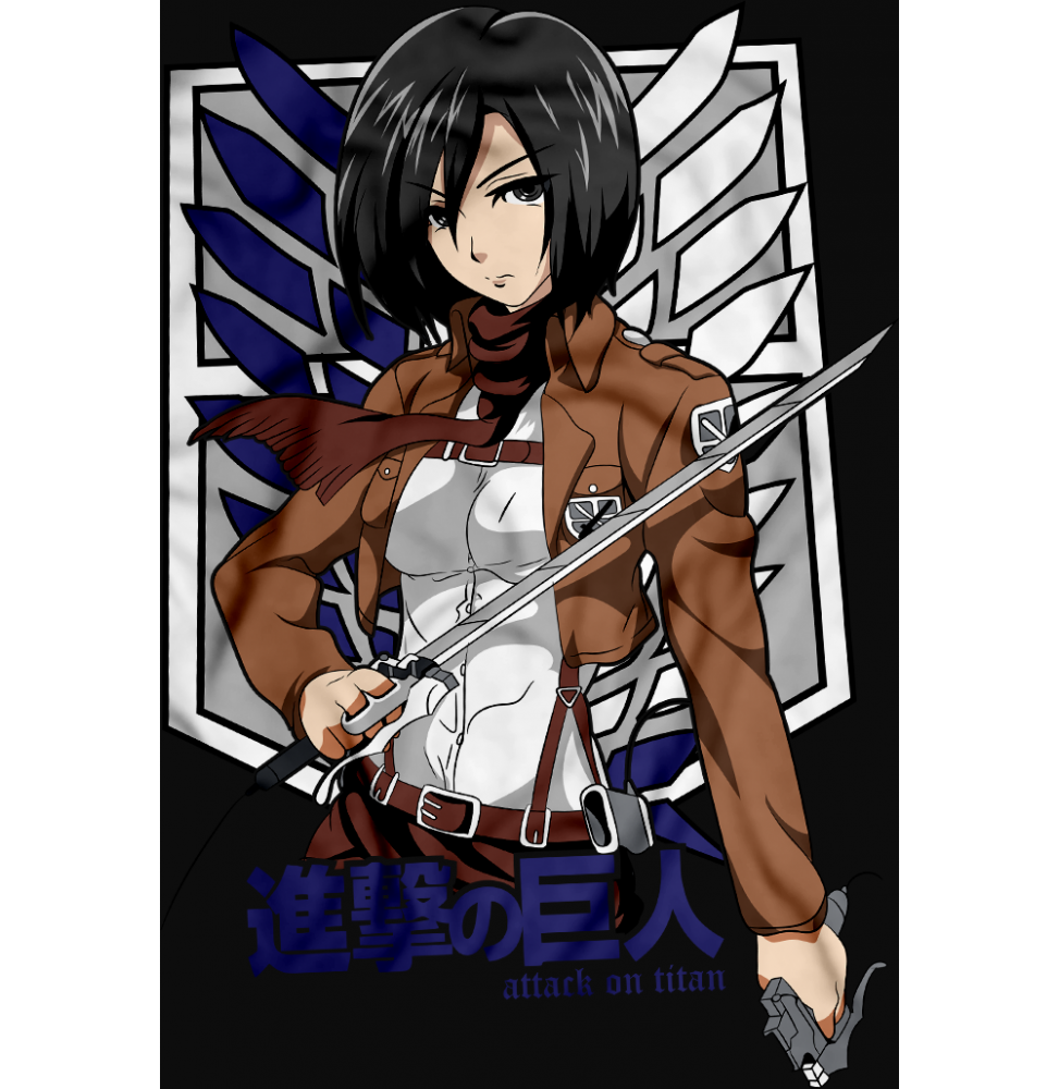 Camiseta Mikasa Ackerman