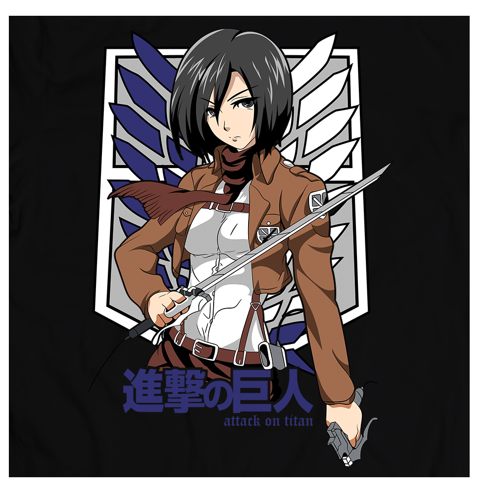 camiseta Mikasa Ackerman