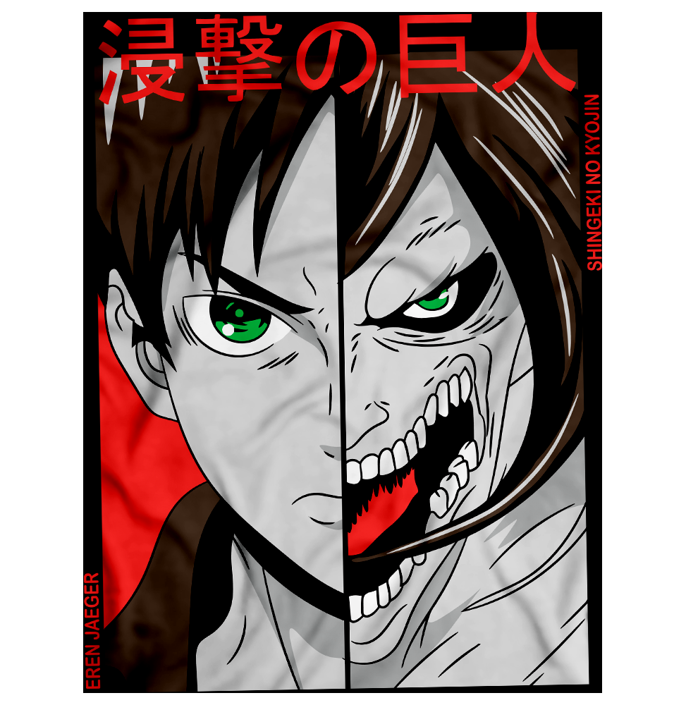 Camiseta Eren Jaeger