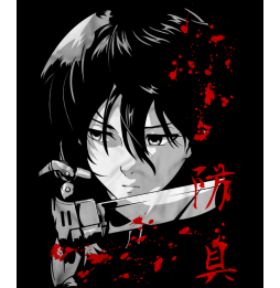 Camiseta Mikasa Ackerman