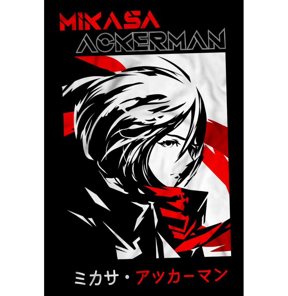 Camiseta Mikasa Ackerman