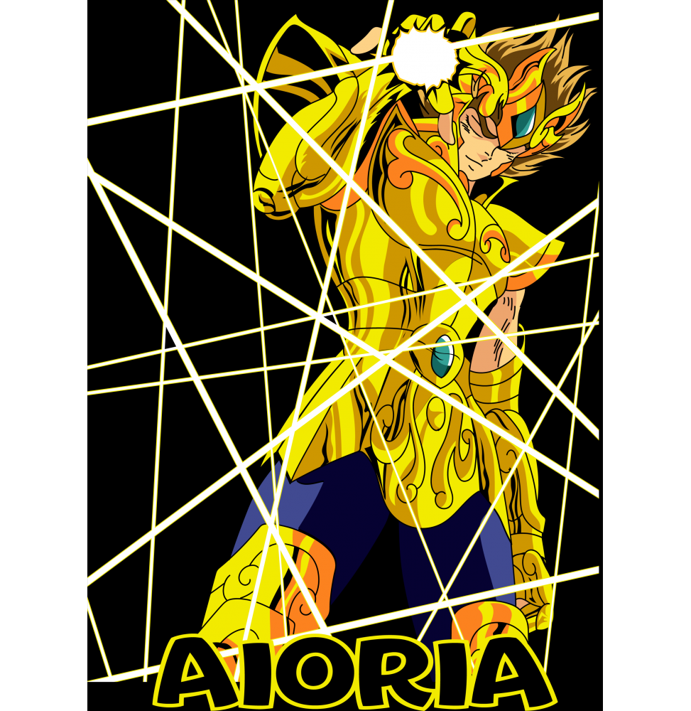 Camiseta Caballeros del Zodiaco Aioria