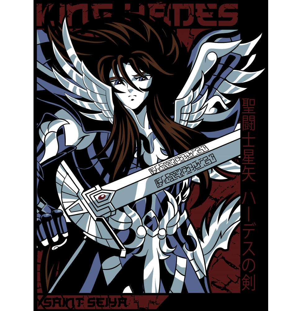 Camiseta Caballeros del Zodiaco King Hades