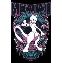 Camiseta Pokemon Mewtwo