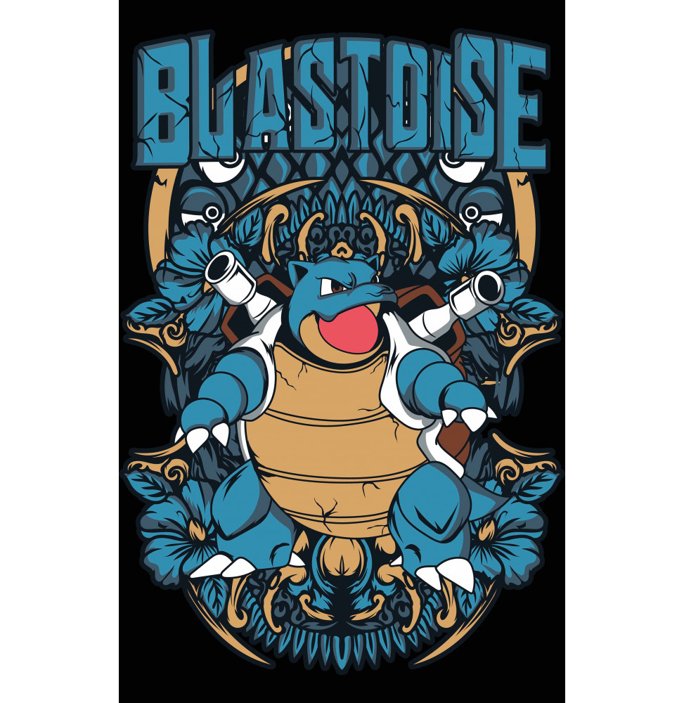 Camiseta Pokemon Blastoise