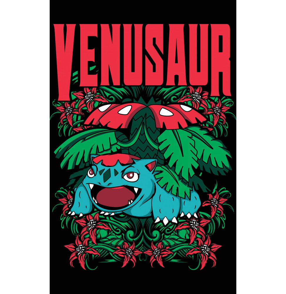 Camiseta Pokemon Venusaur