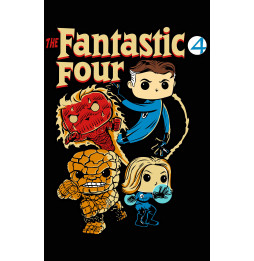 Camiseta Funko Marvel Fantastic Four