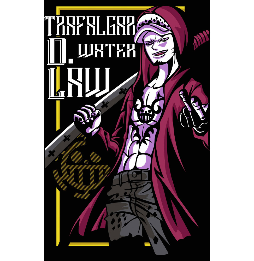 Camiseta One Piece Trafalgar Law