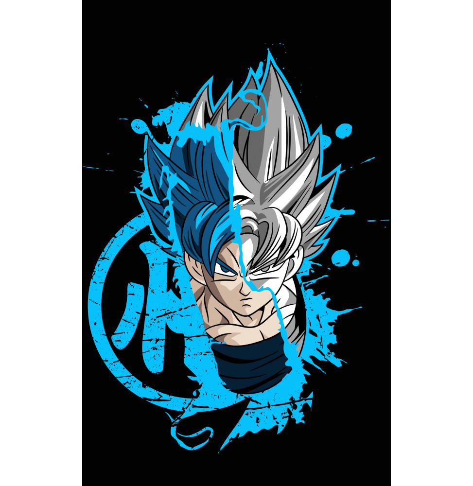 Camiseta Dragon Ball Goku Blue