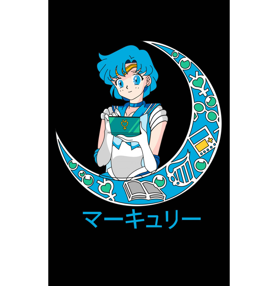 Camiseta Sailor Moon Sailor Mercury