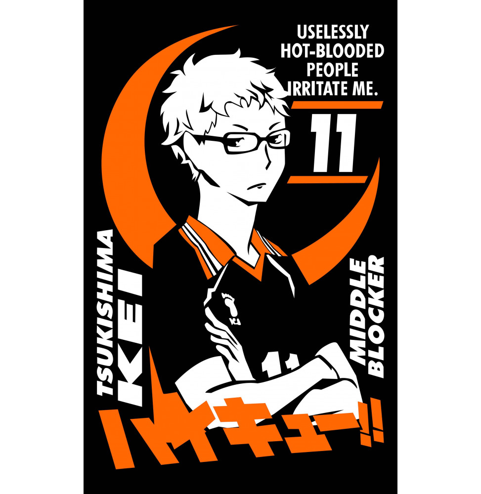 Camiseta Haikyu Kei