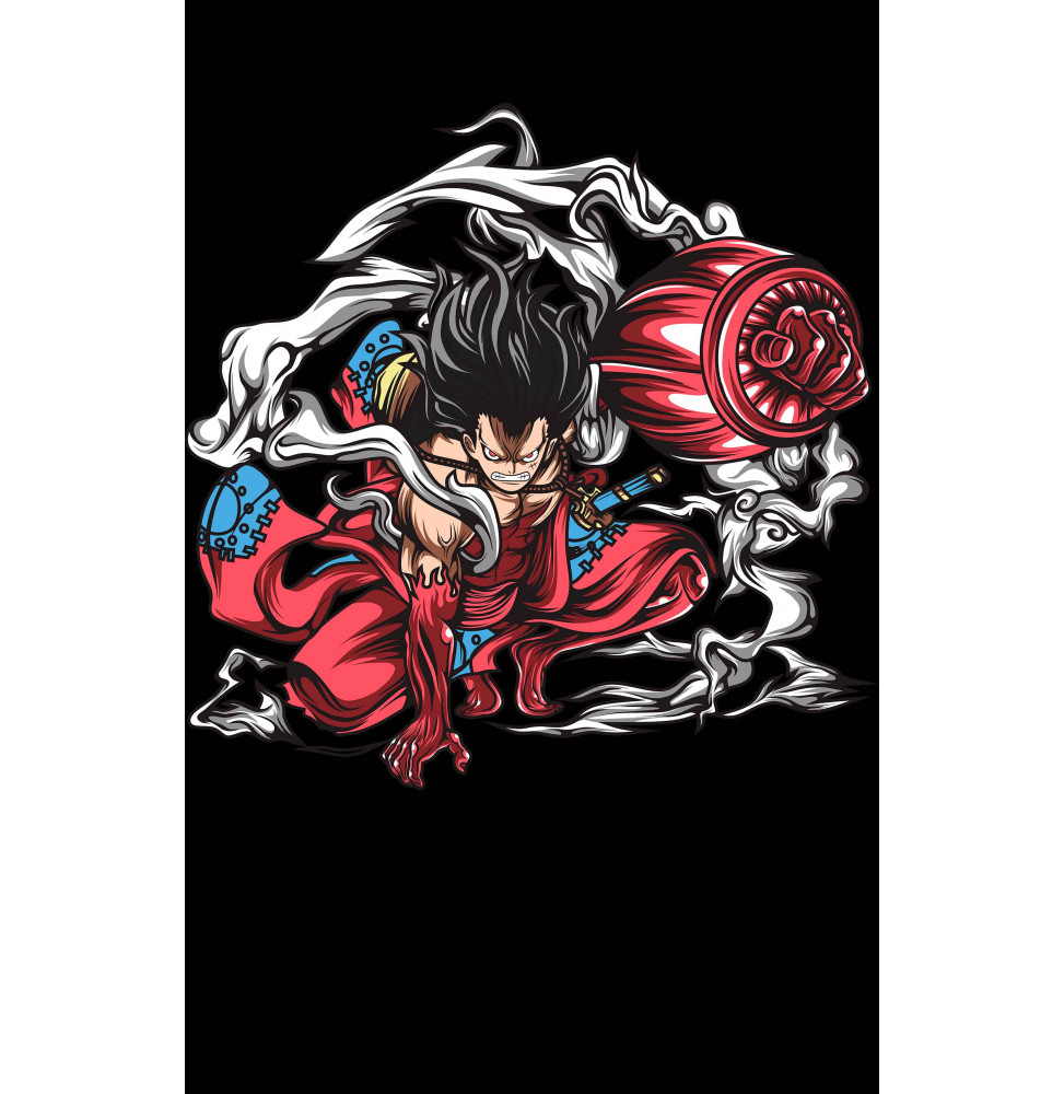 Camiseta One Piece Luffy Snakeman